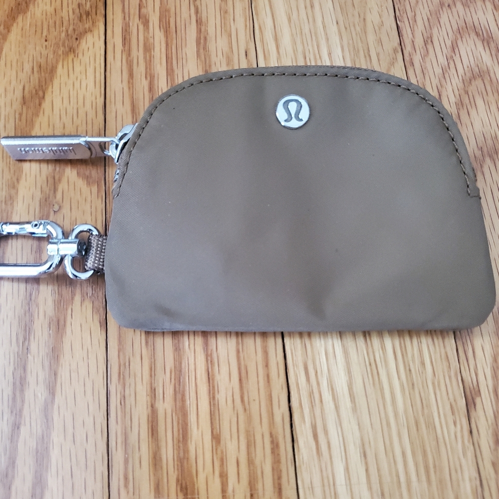 lululemon athletica Tan Wallet